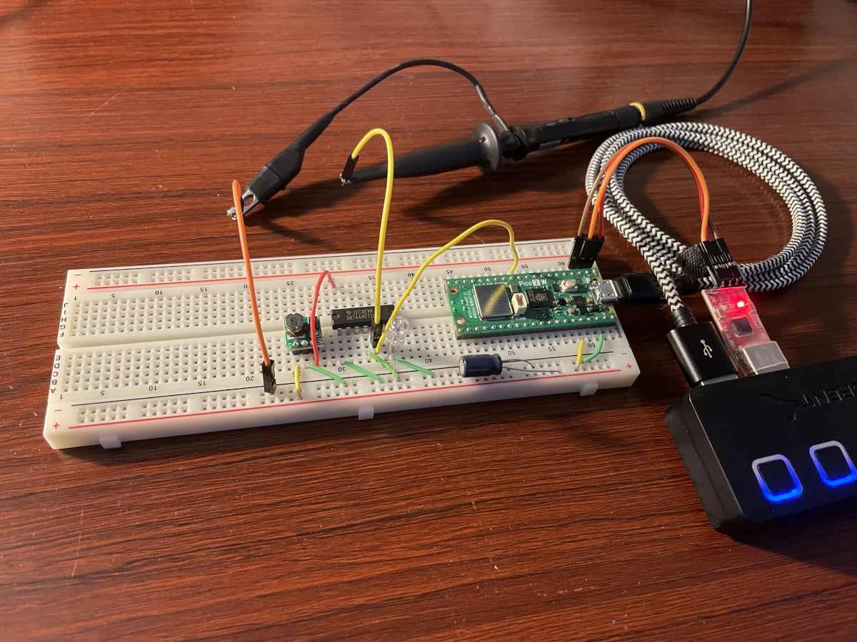 Pico2W breadboard